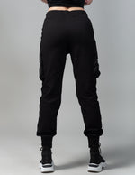 Pantalon black buzunar lateral